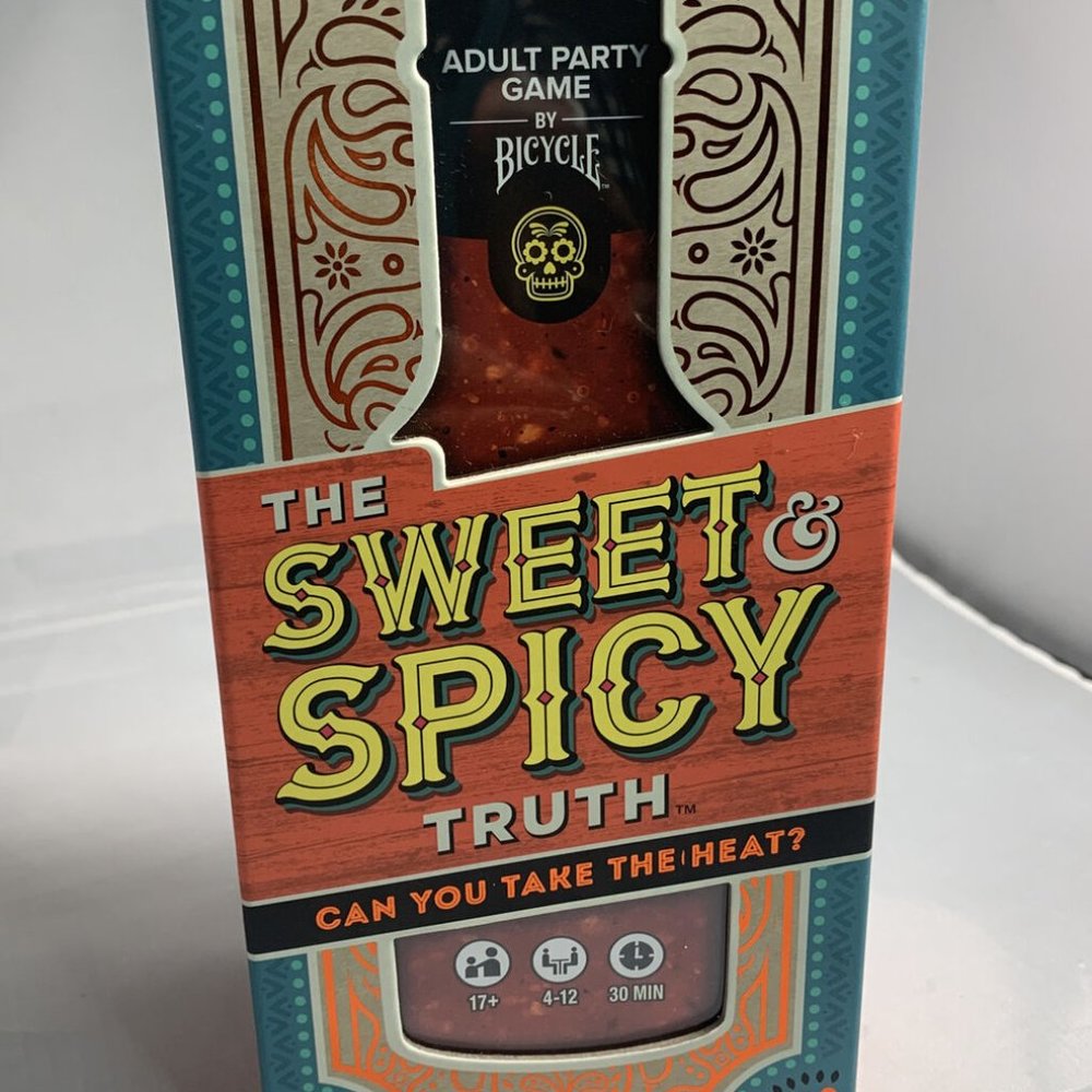The Sweet and Spicy Truth Adult Party Card Game Bicycle NEW Factory Sealed